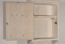Unfinished Wood Wall Cabinets