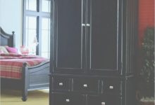 Black Wardrobe Cabinet