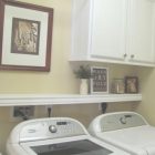 Laundry Room Cabinets With Hanging Rod