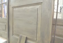 Sandblasting Wood Cabinets