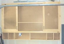 Pegboard Cabinet Doors