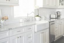 White Kitchen Cabinet Hardware Ideas