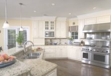 Cream Kitchen Cabinets With White Trim