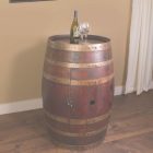 Barrel Bar Cabinet