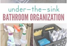 Bathroom Sink Organization Ideas