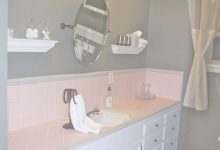 Grey And Pink Bathroom Ideas