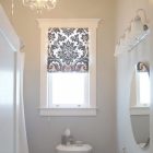 Small Bathroom Window Curtain Ideas