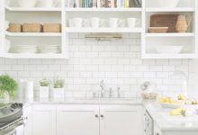 White Kitchen Tile Backsplash Ideas