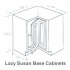 Lazy Susan Corner Cabinet Dimensions