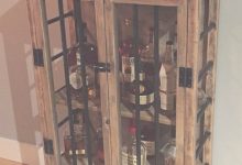 Wooden Liquor Cabinet