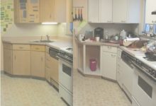 Painting Formica Cabinets Before And After