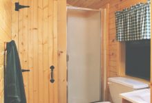 Log Home Bathroom Ideas
