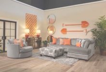 Grey And Orange Living Room Ideas