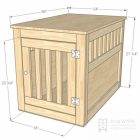 Dog Crate Furniture Plans