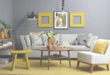 Gray And Yellow Living Room Decorating Ideas