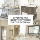 Shabby Chic Bathroom Vanity