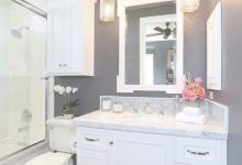 Gray And White Small Bathroom Ideas