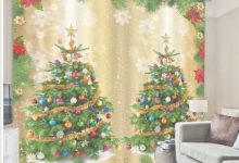 Christmas Curtains For Living Room