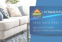 Ashley Furniture Credit Card Number