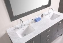 Double Sink Bathroom Vanity Top
