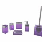 Purple Bathroom Accessories Sets