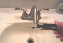 Clean Bathroom Sink Drain