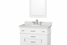 36 Inch White Bathroom Vanity