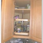 Upper Corner Kitchen Cabinet Organization Ideas