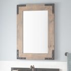 Reclaimed Wood Bathroom Mirror