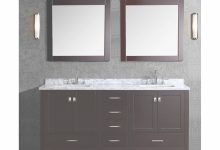 Dark Wood Bathroom Vanity