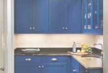 Cobalt Blue Kitchen Cabinets