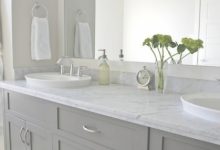 Grey Vanity Cabinet