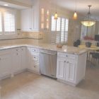 Kitchen Floor Tile Ideas With White Cabinets