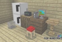 Minecraft Pe Furniture Addon