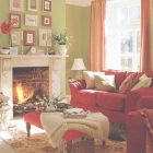 Red And Green Living Room Ideas