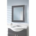 Black Framed Bathroom Mirror