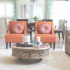 Orange Living Room Chairs
