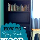 Spray Painting Wood Furniture Without Sanding