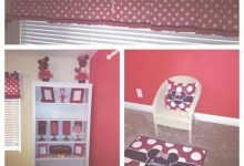 Red Minnie Mouse Bedroom Decor