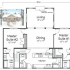 2 Bedroom House Plans With 2 Master Suites