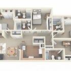 Four Bedroom Apartments
