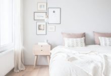 White Wall Bedroom Design