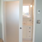 Frosted Glass Interior Bathroom Doors