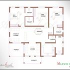 4 Bedroom Single Floor Kerala House Plans