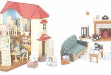 Calico Critters House With Furniture