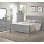 Grey Solid Wood Bedroom Furniture