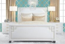Turquoise Gold Bedroom