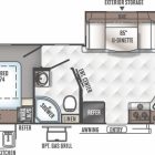 Rear Bedroom Travel Trailer Floor Plans