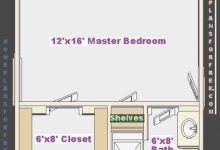 12X16 Bedroom Design