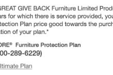 Macys Furniture Protection Plan